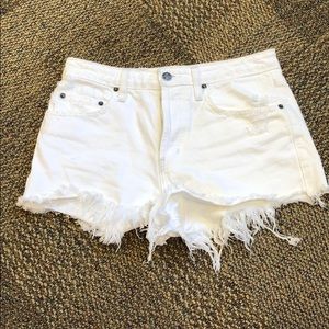 White Carmar Shorts